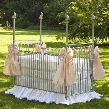 Corsican Stationery Four Post Crib 6778