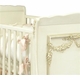 cottage floral crib (versaille creme)