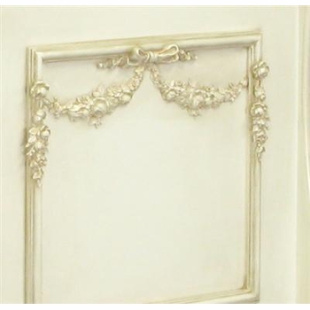 cottage floral crib (versaille creme)