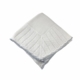 cotton jersey baby blanket with pointelle border