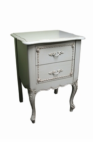 Country French Two Drawer Night Stand