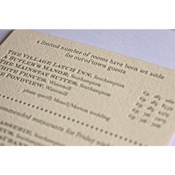 Country Side Wedding Save the Date Card