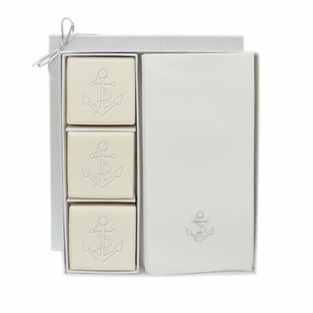 Courtesy Gift Set : Silver Anchor