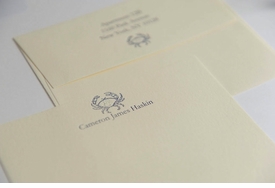Crab Stationery
