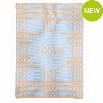 crazy for plaid stroller blanket