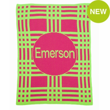 crazy for plaid stroller blanket