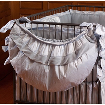 crib toy bag - silk