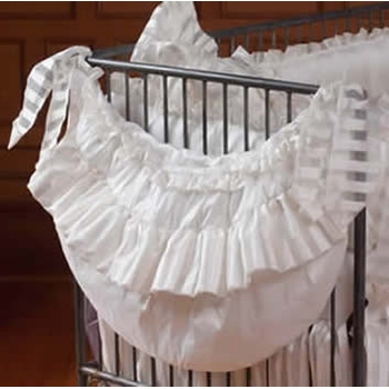 crib toy bag - silk