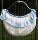 crib toy bag - silk