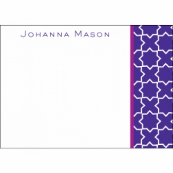 Cross & Octagon Pattern Enclosure Card