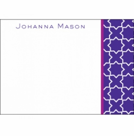 Cross & Octagon Pattern Enclosure Card