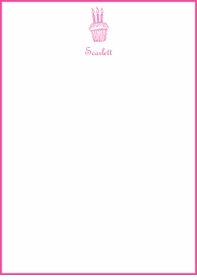 Cupcakes Children's Stationery