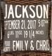 Custom Birth Announcement Pillow