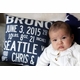 Custom Birth Announcement Pillow
