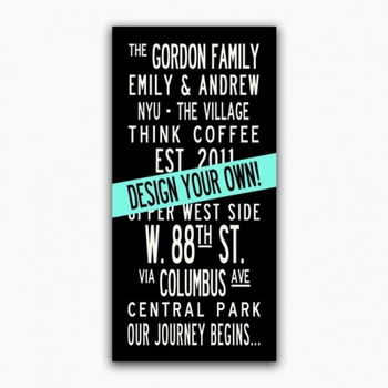 Custom Canvas Wall Art (More Size Options)