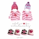 custom knit hearts sweater