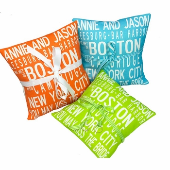 Custom Wedding Pillows