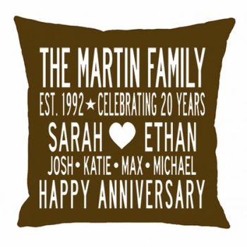 Custom Wedding Pillows
