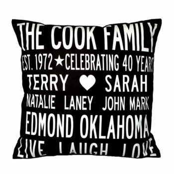Custom Wedding Pillows