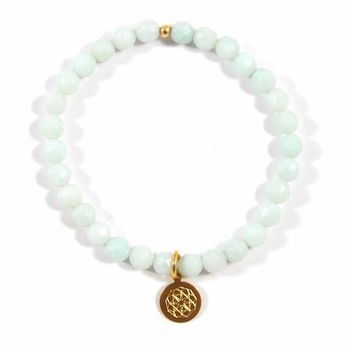 Customize Your Charm - Amazonite Classic Charm Bracelet