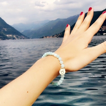 Customize Your Charm - Amazonite Classic Charm Bracelet