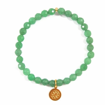 Customize Your Charm - Aventurine Classic Charm Bracelet