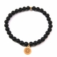 Customize Your Charm - Black Onyx Classic Charm Bracelet