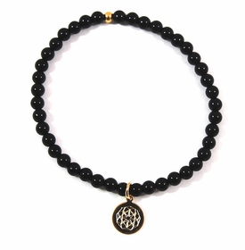 Customize Your Charm - Mini Black Onyx Classic Charm Bracelet