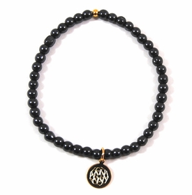 Customize Your Charm - Mini Hematite Classic Charm Bracelet