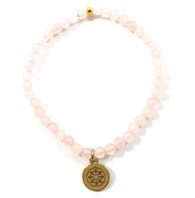 Customize Your Charm - Mini Rose Quartz Classic Charm Bracelet