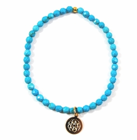 Customize Your Charm - Mini Turquoise Classic Charm Bracelet