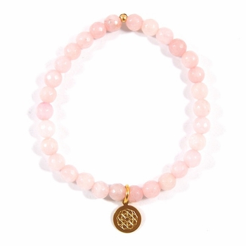 Customize Your Charm - Rose Quartz Classic Charm Bracelet