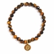 Customize Your Charm - Tigers Eye Classic Charm Bracelet