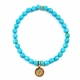 Customize Your Charm - Turquoise Classic Charm Bracelet