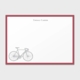 Cyclist Personalized Kids Stationery