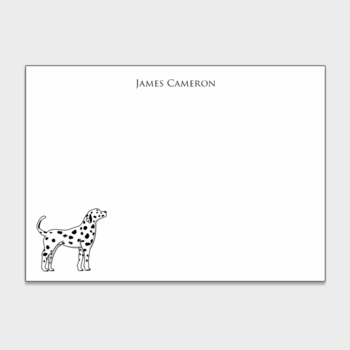 Dalmatian Personalized Kids Stationery