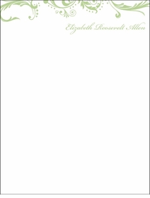 Damask Dreams Children's Stationery
