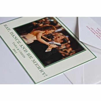 dance and be merry holiday card