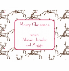 Dancing Deer Holiday Gift Enclosures
