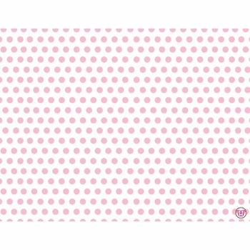dancing dots pink children's stationary