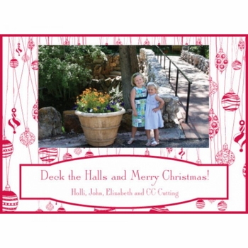 Deck the Halls Holiday Cards