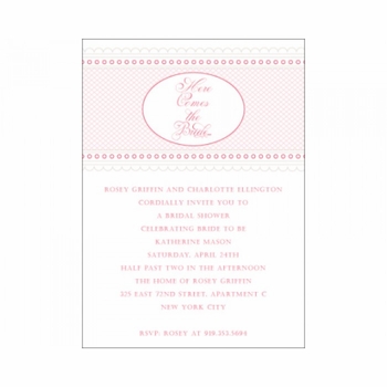 delicate dots bridal showers