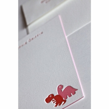 Dinosaur Kid's Stationery