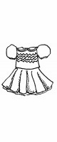 dress on hanger