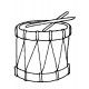 drum and sticks