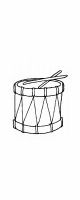 drum and sticks