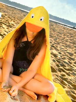 Duck Hooded Towel