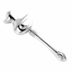 Duck Sterling Silver Baby Rattle