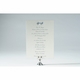 dunes beach wedding invitation card