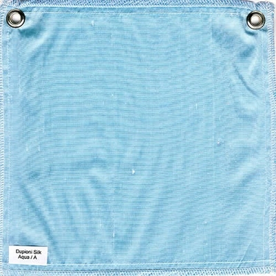 Dupioni Silk Aqua (Grade A)